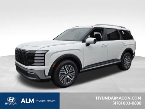 White 2026 Hyundai Palisade Hybrid Blue SEL Premium for sale in Macon, GA