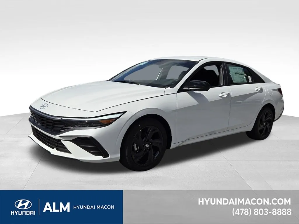 White 2026 Hyundai Elantra SEL Sport for sale in Macon, GA