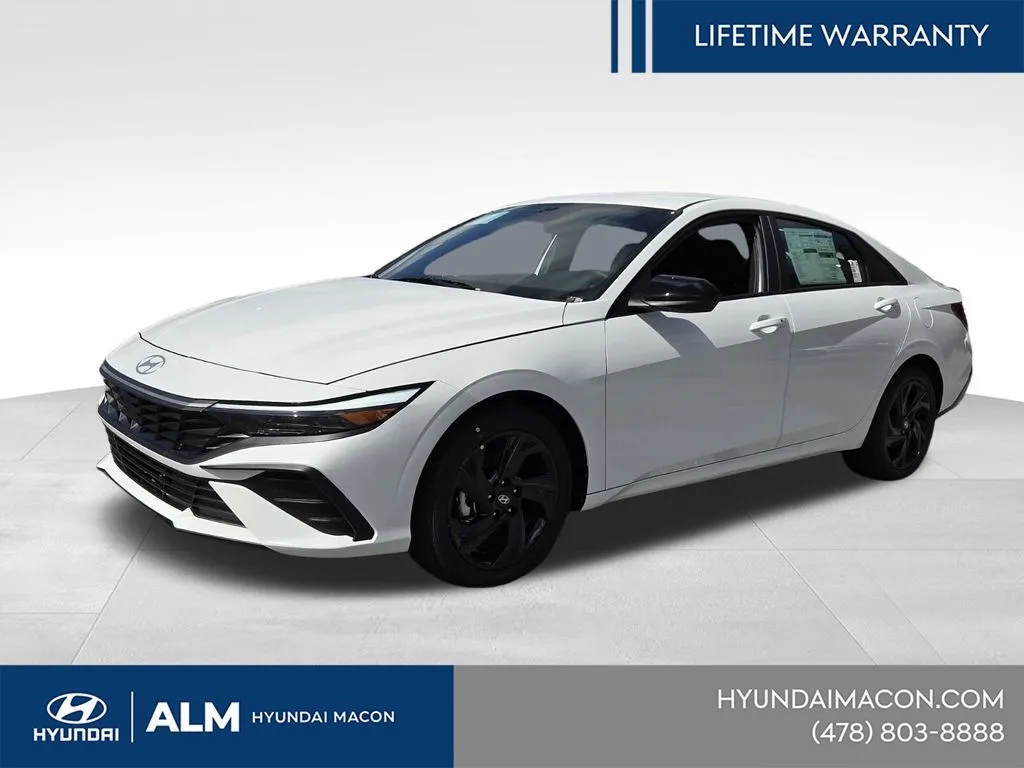White 2026 Hyundai Elantra SEL Sport for sale in Macon, GA