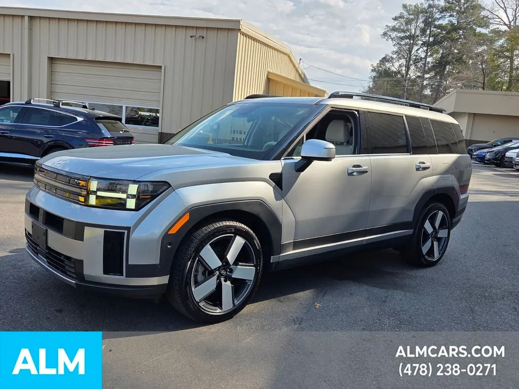 Silver 2024 Hyundai Santa Fe Limited for sale in Macon, GA
