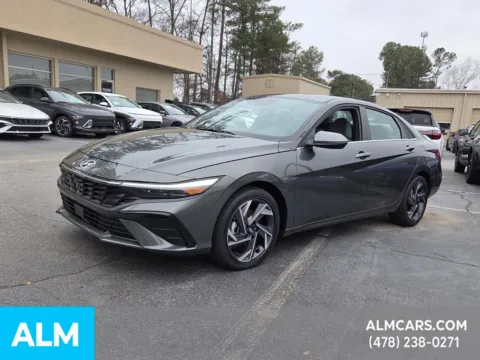 Gray 2025 Hyundai Elantra Hybrid Limited for sale in Macon, GA
