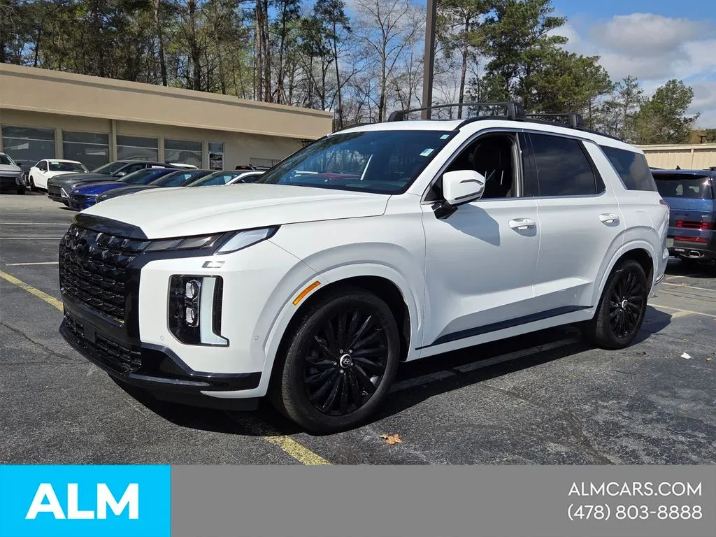 White 2024 Hyundai Palisade Calligraphy Night Edition for sale in Macon, GA