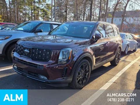Red 2021 Kia Telluride SX for sale in Macon, GA