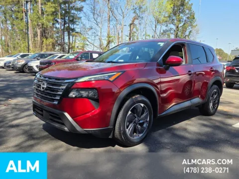 Red 2025 Nissan Rogue SV for sale in Macon, GA