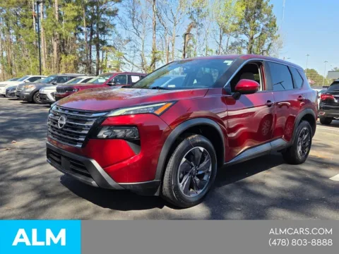 Red 2025 Nissan Rogue SV for sale in Macon, GA