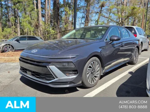 Blue 2025 Hyundai Sonata Hybrid SEL for sale in Macon, GA