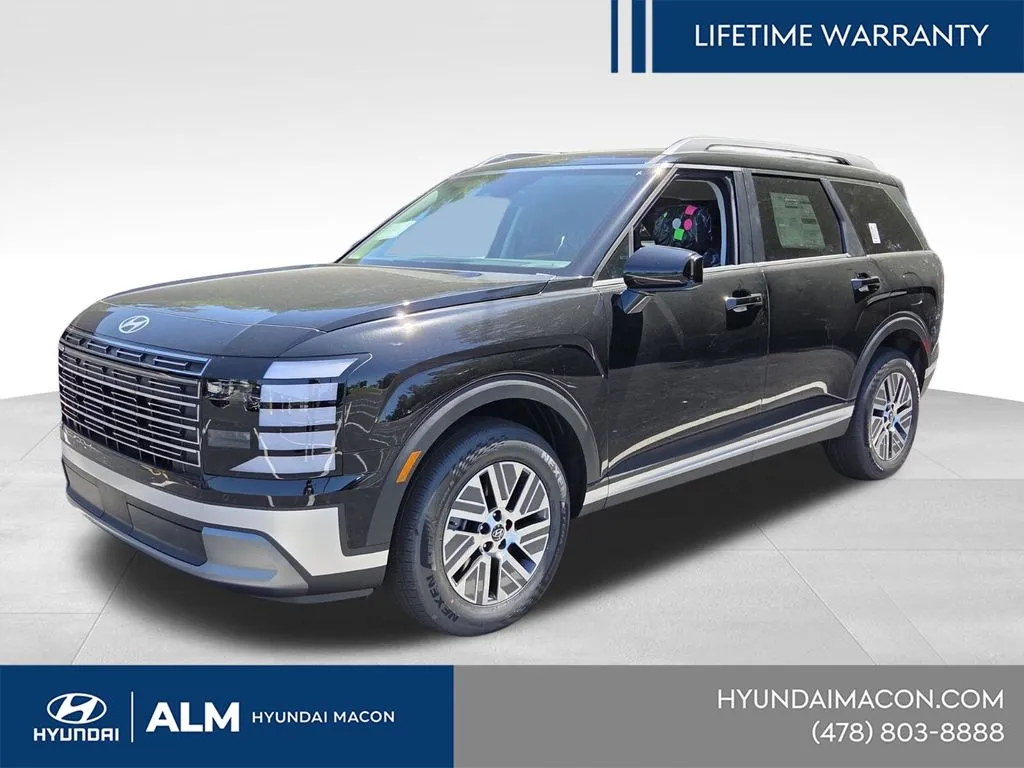 Black 2026 Hyundai Palisade Hybrid Blue SEL for sale in Macon, GA