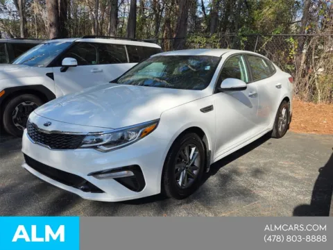 White 2020 Kia Optima LX for sale in Macon, GA