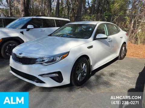 White 2020 Kia Optima LX for sale in Macon, GA