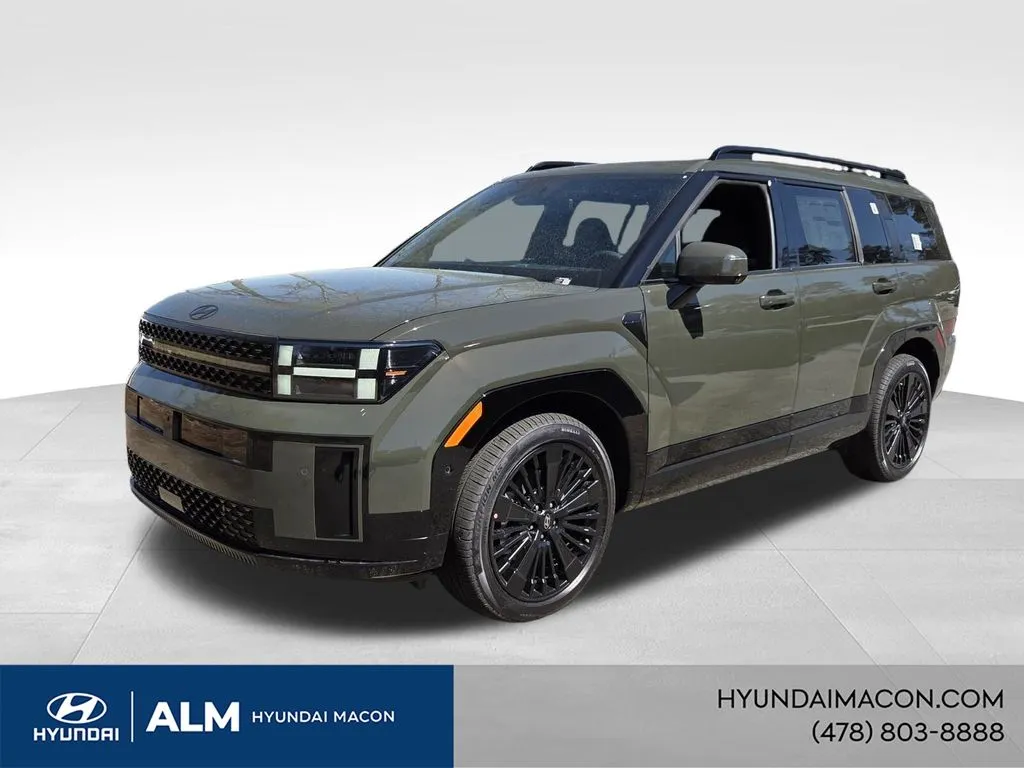 Green 2026 Hyundai Santa Fe Hybrid Calligraphy for sale in Macon, GA