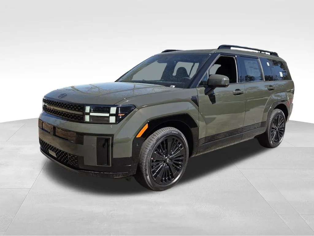 Green 2026 Hyundai Santa Fe Hybrid Calligraphy for sale in Macon, GA