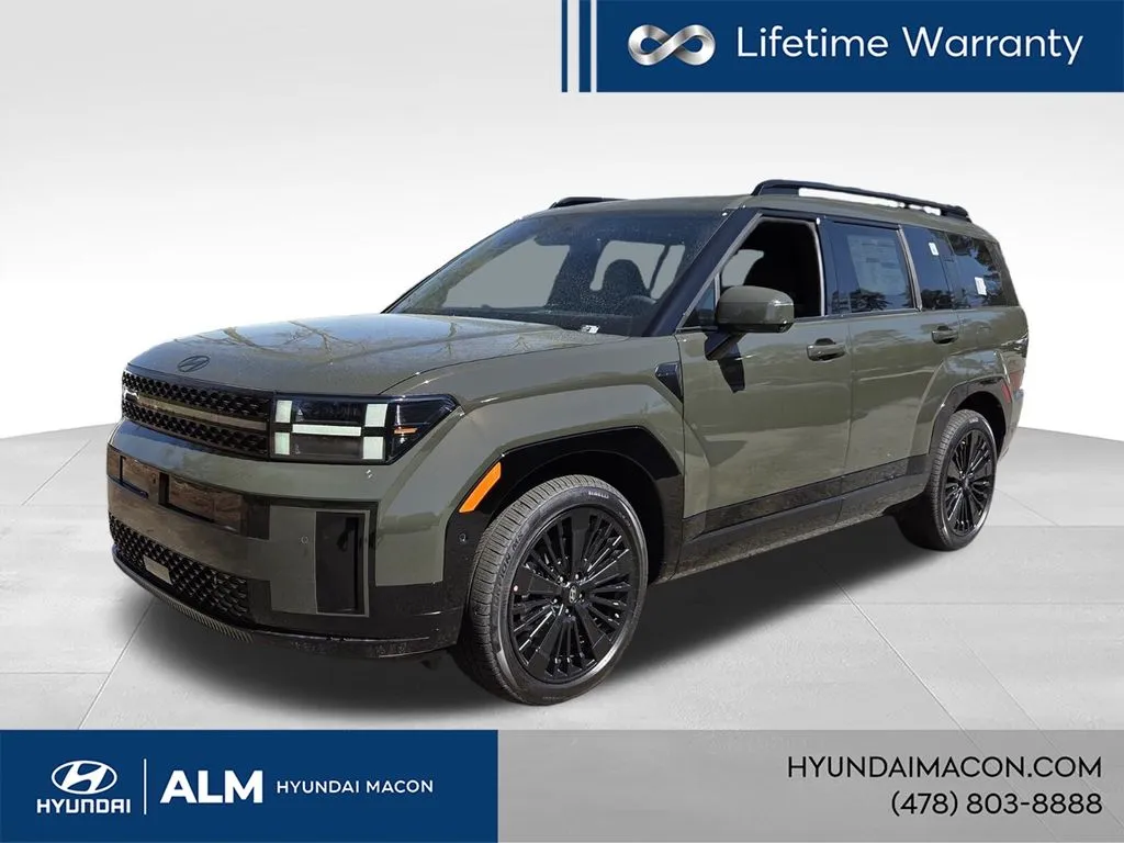 Green 2026 Hyundai Santa Fe Hybrid Calligraphy for sale in Macon, GA