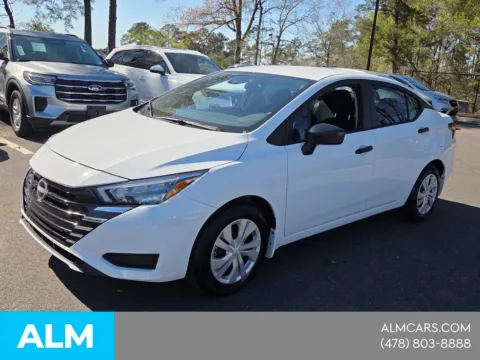 White 2025 Nissan Versa 1.6 S for sale in Macon, GA