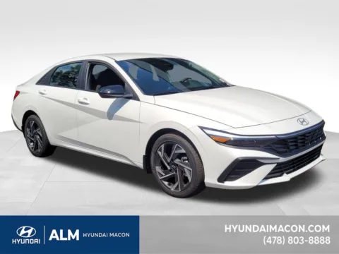 White 2025 Hyundai Elantra SEL Sport for sale in Macon, GA
