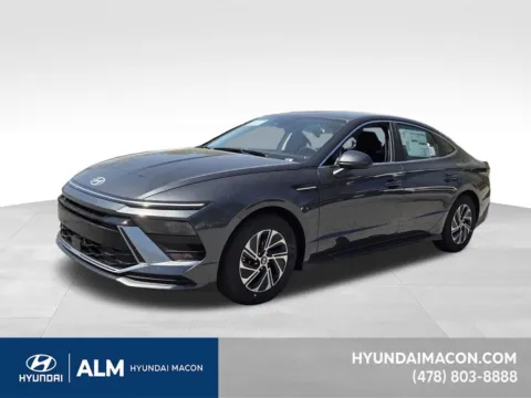 Gray 2026 Hyundai Sonata Hybrid Blue for sale in Macon, GA