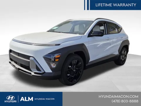 White 2026 Hyundai Kona SEL Sport for sale in Macon, GA