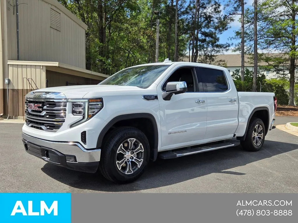 White 2025 GMC Sierra 1500 SLT for sale in Macon, GA