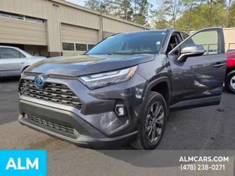 Red 2024 Toyota RAV4 Hybrid XLE Premium for sale in Macon, GA