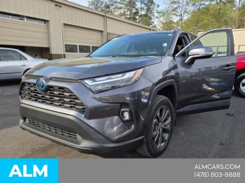 Red 2024 Toyota RAV4 Hybrid XLE Premium for sale in Macon, GA