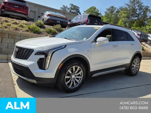 White 2023 Cadillac XT4 Premium Luxury for sale in Macon, GA