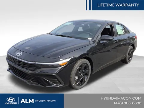 Black 2026 Hyundai Elantra SEL Sport for sale in Macon, GA
