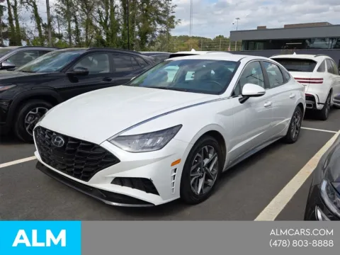White 2022 Hyundai Sonata SEL for sale in Macon, GA