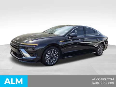 Black 2025 Hyundai Sonata Hybrid Limited for sale in Macon, GA