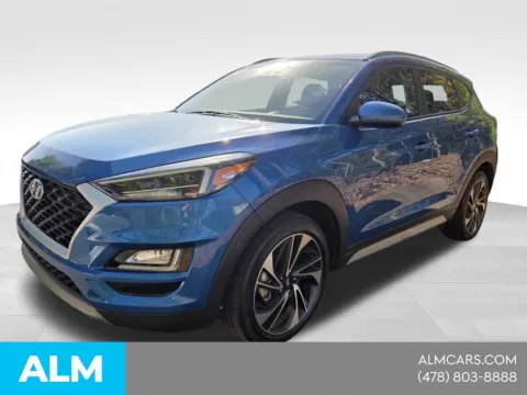 Blue 2021 Hyundai Tucson Sport for sale in Macon, GA