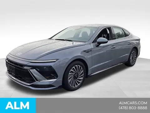 Blue 2025 Hyundai Sonata Hybrid SEL for sale in Macon, GA
