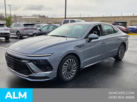 Blue 2025 Hyundai Sonata Hybrid SEL for sale in Macon, GA