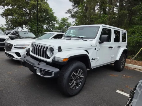 White 2025 Jeep Wrangler Sahara for sale in Macon, GA
