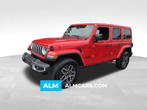 Red 2025 Jeep Wrangler Sahara for sale in Macon, GA