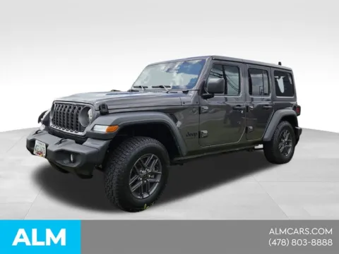 Gray 2025 Jeep Wrangler Sport S for sale in Macon, GA