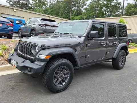 Gray 2025 Jeep Wrangler Sport S for sale in Macon, GA