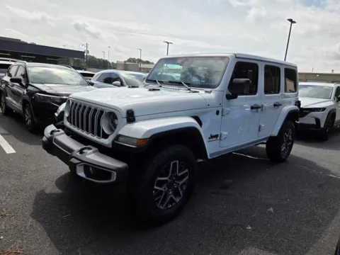 White 2025 Jeep Wrangler Sahara for sale in Macon, GA