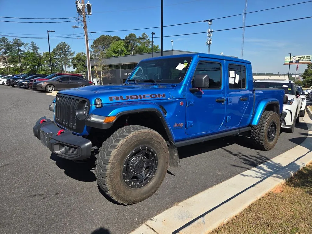Blue 2021 Jeep Gladiator Rubicon for sale in Macon, GA