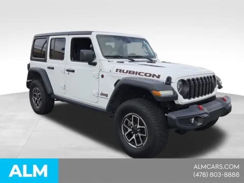 White 2024 Jeep Wrangler Rubicon for sale in Macon, GA