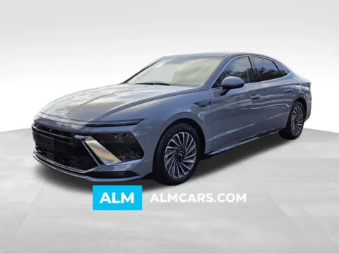 Blue 2024 Hyundai Sonata Hybrid SEL for sale in Macon, GA