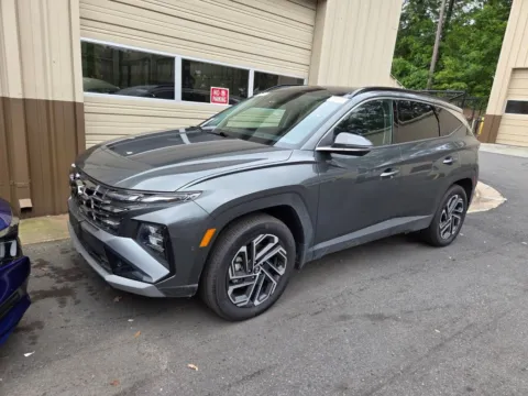 Gray 2025 Hyundai Tucson Hybrid Limited for sale in Macon, GA