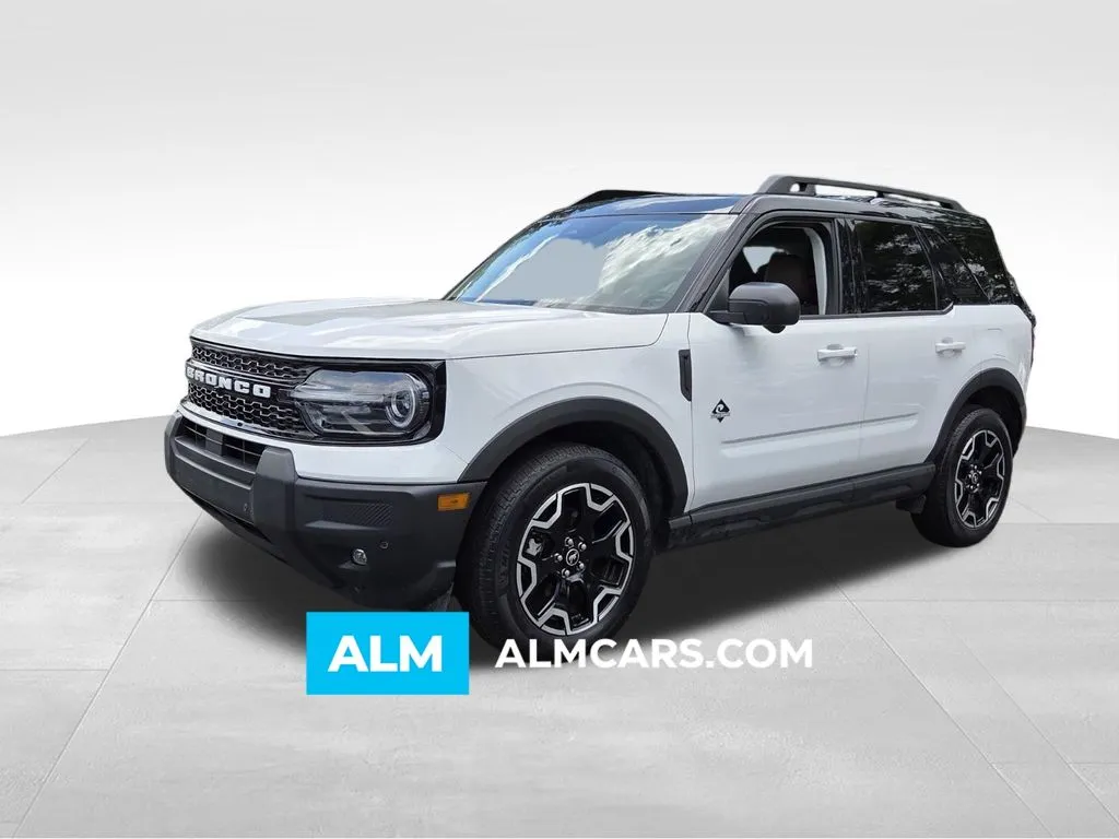 White 2025 Ford Bronco Sport Outer Banks for sale in Macon, GA