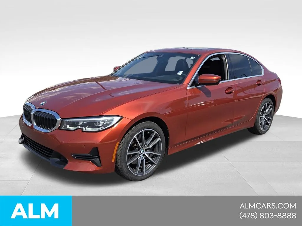 Orange 2022 BMW 3 Series 330i for sale in Macon, GA