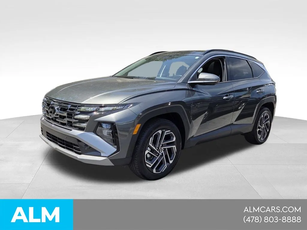 Gray 2025 Hyundai Tucson Hybrid Limited for sale in Macon, GA