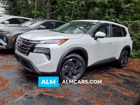 White 2025 Nissan Rogue SV for sale in Macon, GA