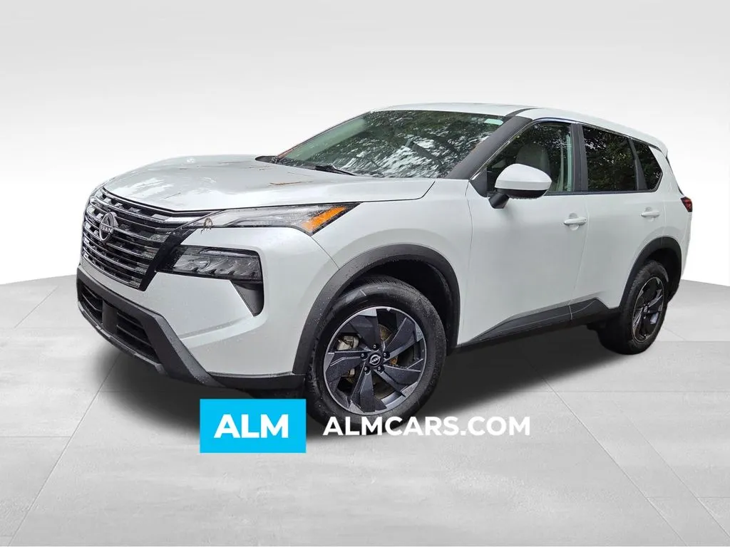 White 2025 Nissan Rogue SV for sale in Macon, GA