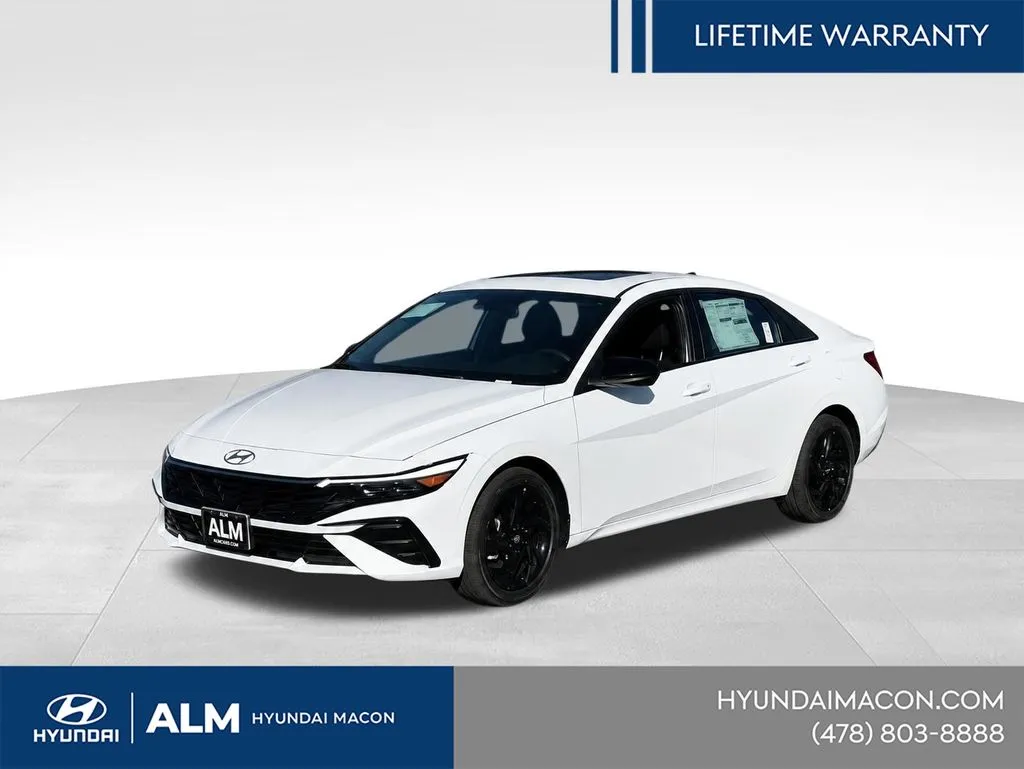 White 2026 Hyundai Elantra SEL Sport for sale in Macon, GA