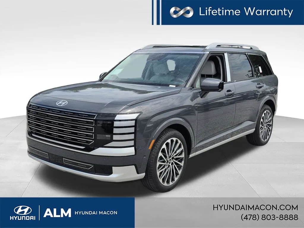 Gray 2026 Hyundai Palisade Hybrid Calligraphy for sale in Macon, GA