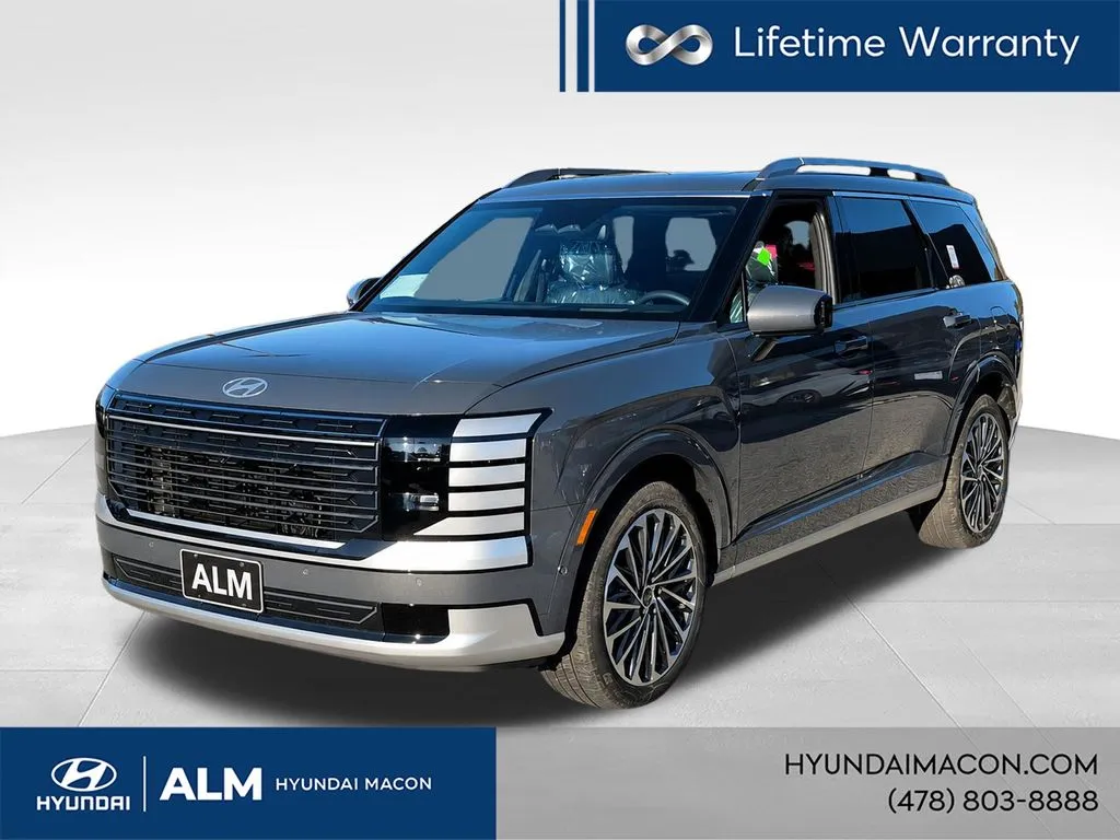 Gray 2026 Hyundai Palisade Hybrid Calligraphy for sale in Macon, GA