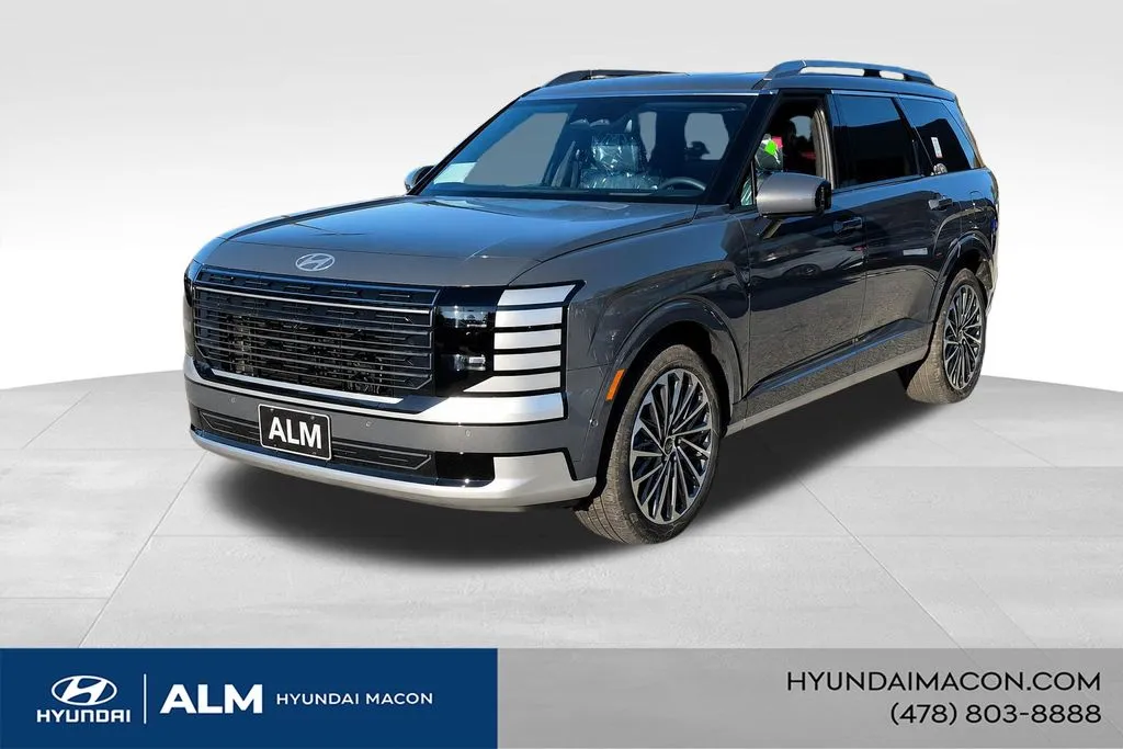 Gray 2026 Hyundai Palisade Hybrid Calligraphy for sale in Macon, GA