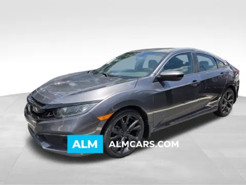 Gray 2019 Honda Civic Sport for sale in Macon, GA