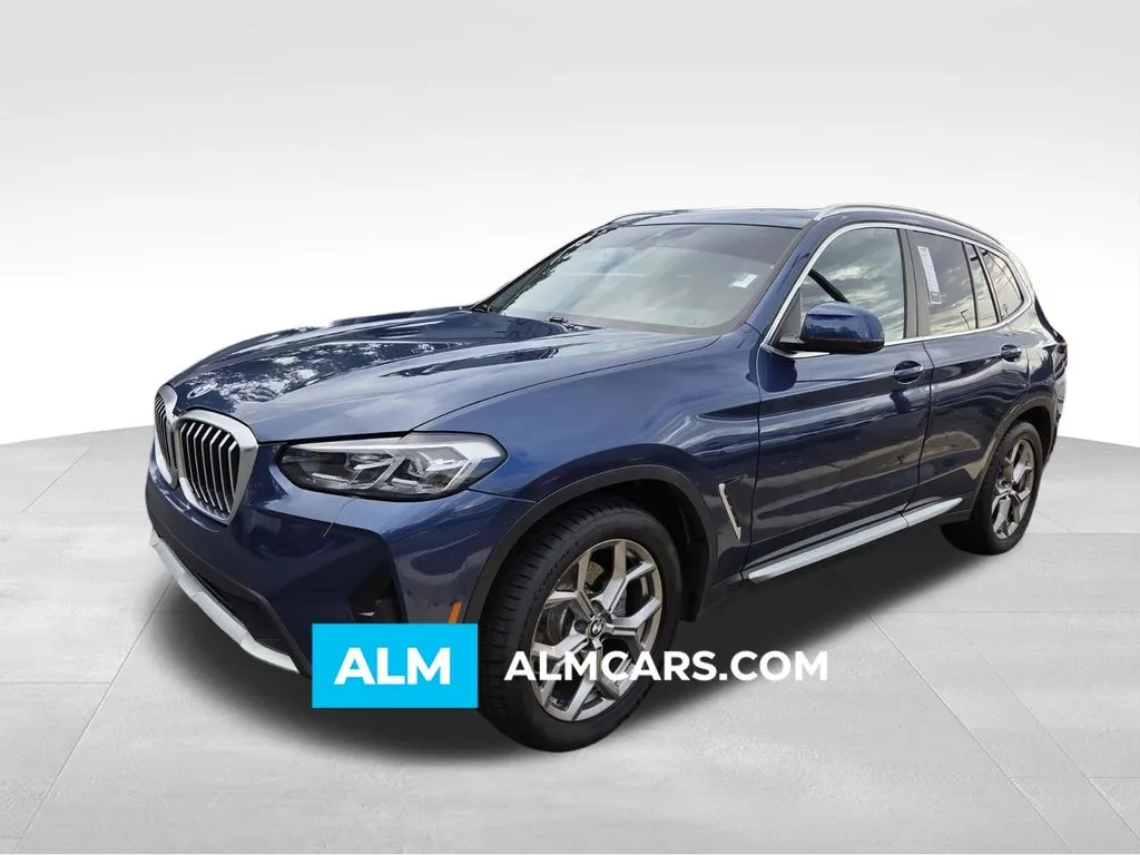 Blue 2022 BMW X3 sDrive30i for sale in Macon, GA
